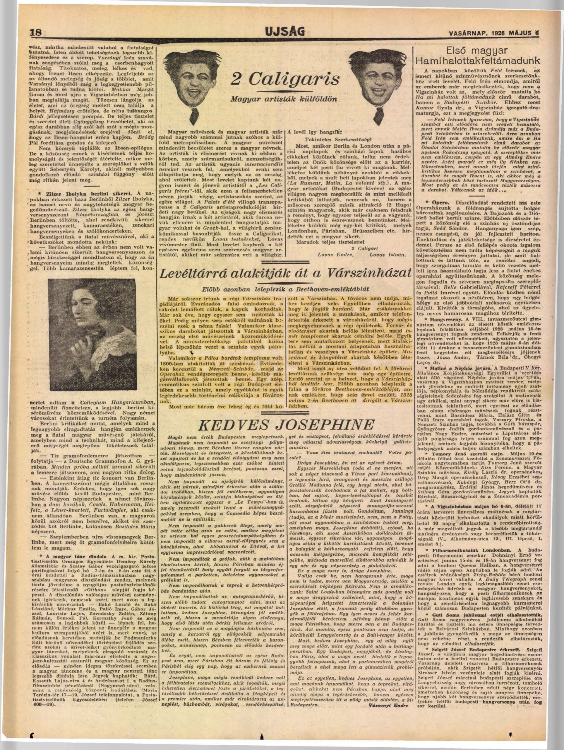 Az Újság, 1928. május 6.